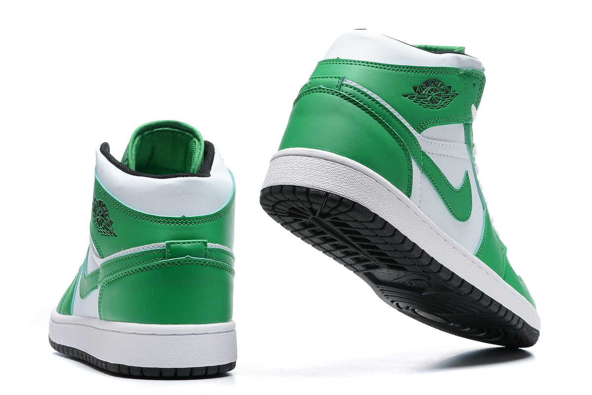 Sneakers, Green Colorway, Lace Up Design, Casual Gift for Sneaker Fans