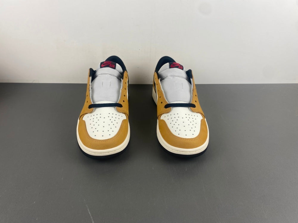 Low Top Sneakers, White Brown Colorway, Lace Up Design, Casual Gift for Sneaker Fans