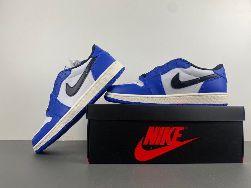 Low Top Sneakers, Blue White Colorway, Christmas Design, Lace Up Design, Casual Gift for Sneaker Fans