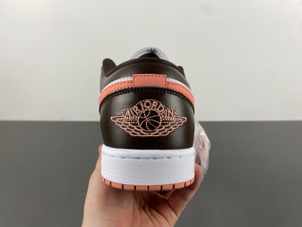 Low Top Sneakers, White Black Orange Colorway, Lace Up Design, Casual Gift for Sneaker Fans