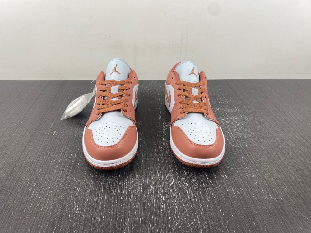 Low Top Sneakers, White Pink Colorway, Lace Up Design, Casual Gift for Sneaker Fans