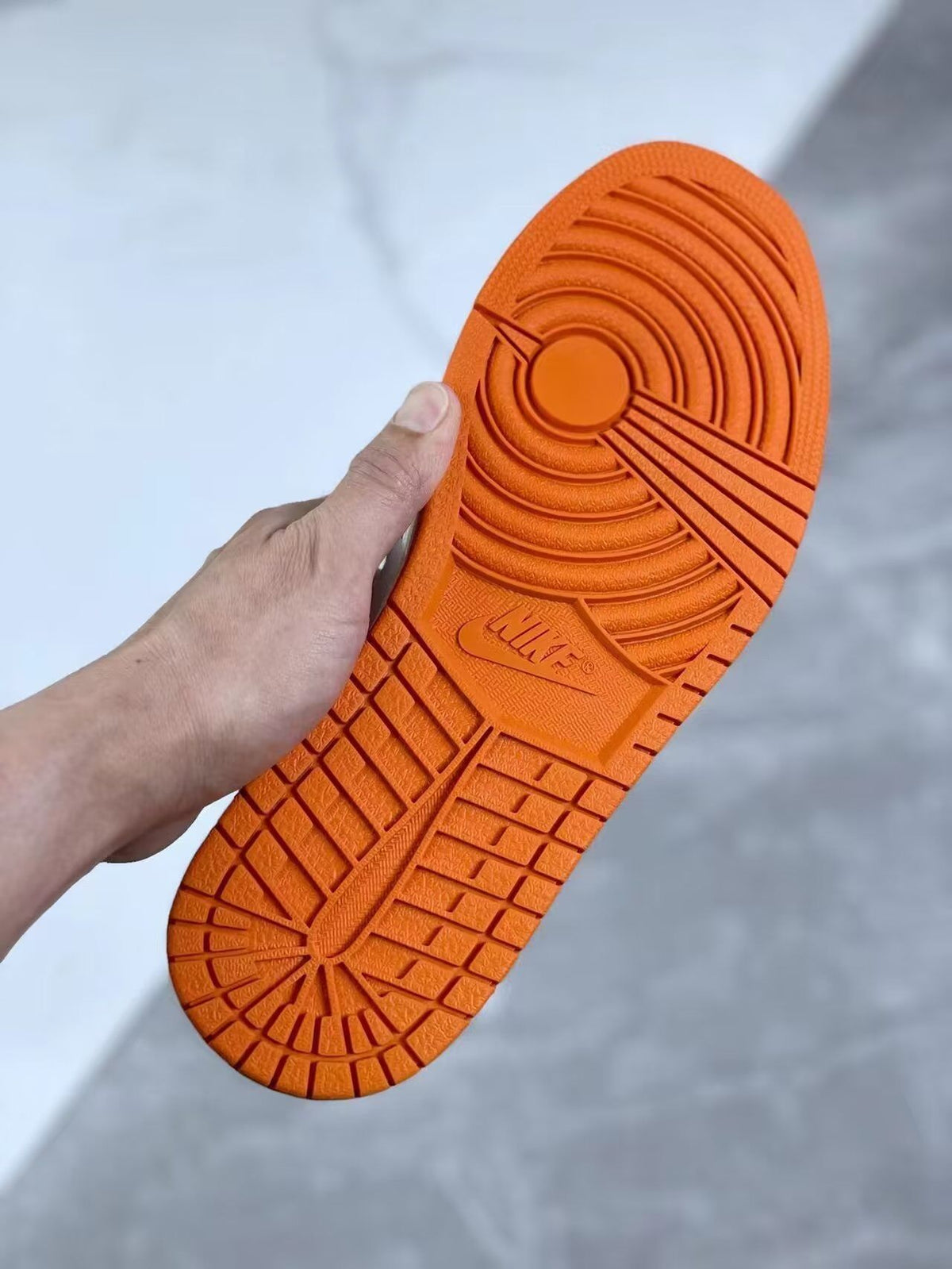 High Top Sneakers, Orange Colorway, Lace Up Design, Casual Gift for Sneaker Fans