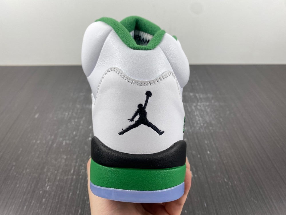 Sneakers, White Green Colorway, Leather Footwear, Lace Up Design, Casual Gift for Sneaker Fans
