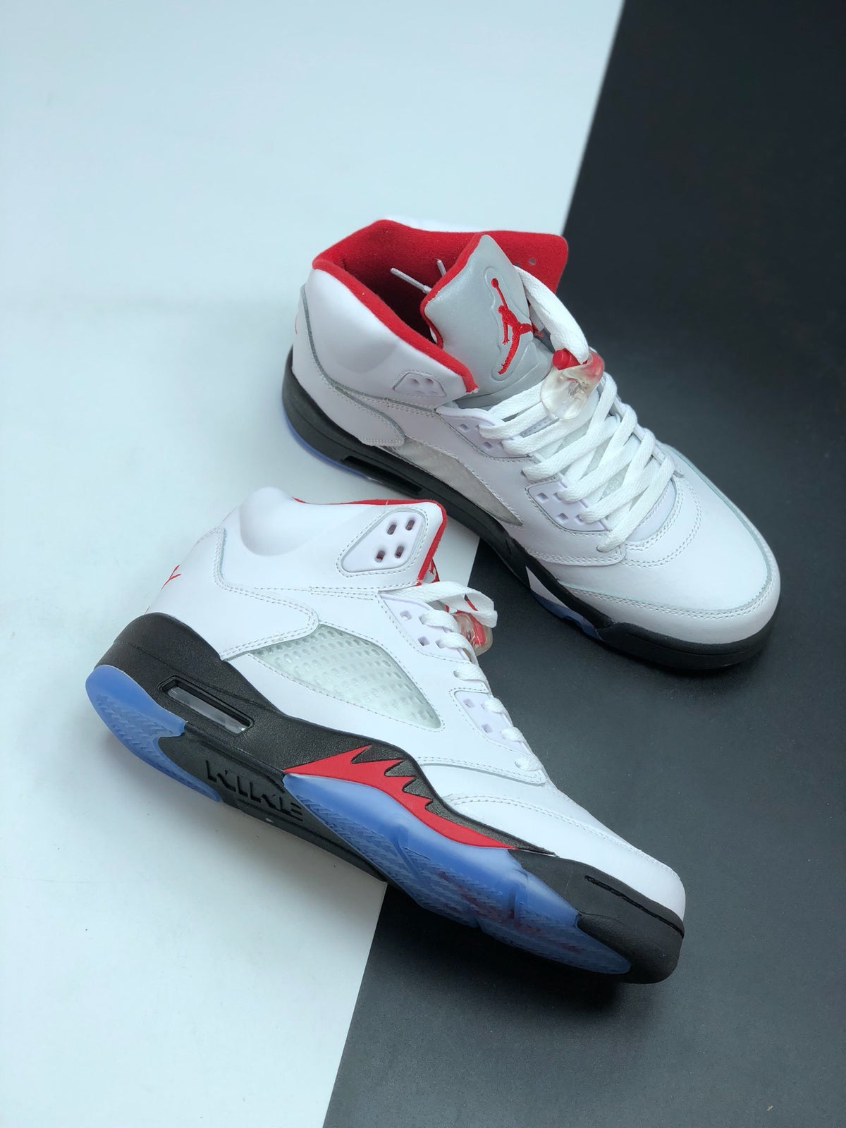 Sneakers, Red Colorway, Lace Up Design, Casual Gift for Sneaker Fans