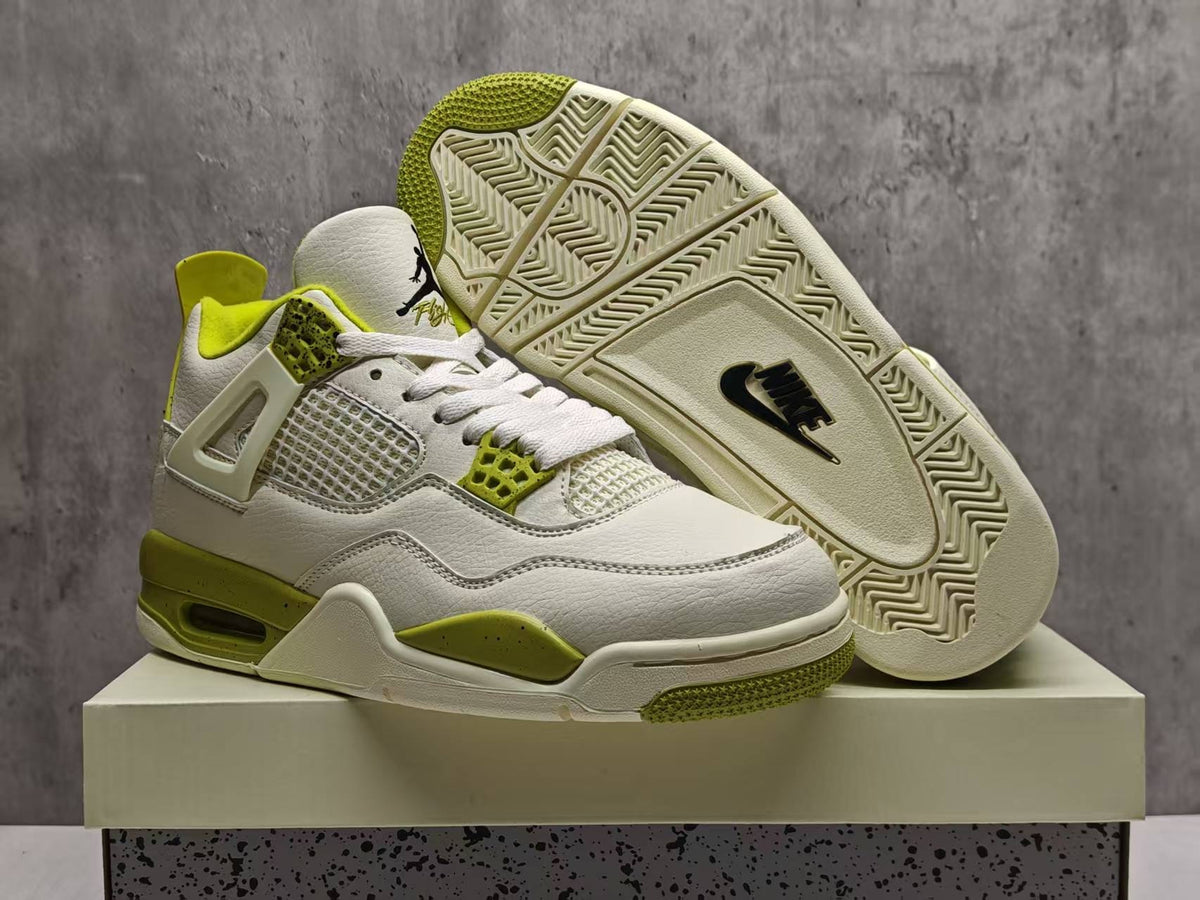 Mid Top Sneakers, Green Colorway, Lace Up Design, Casual Gift for Sneaker Fans