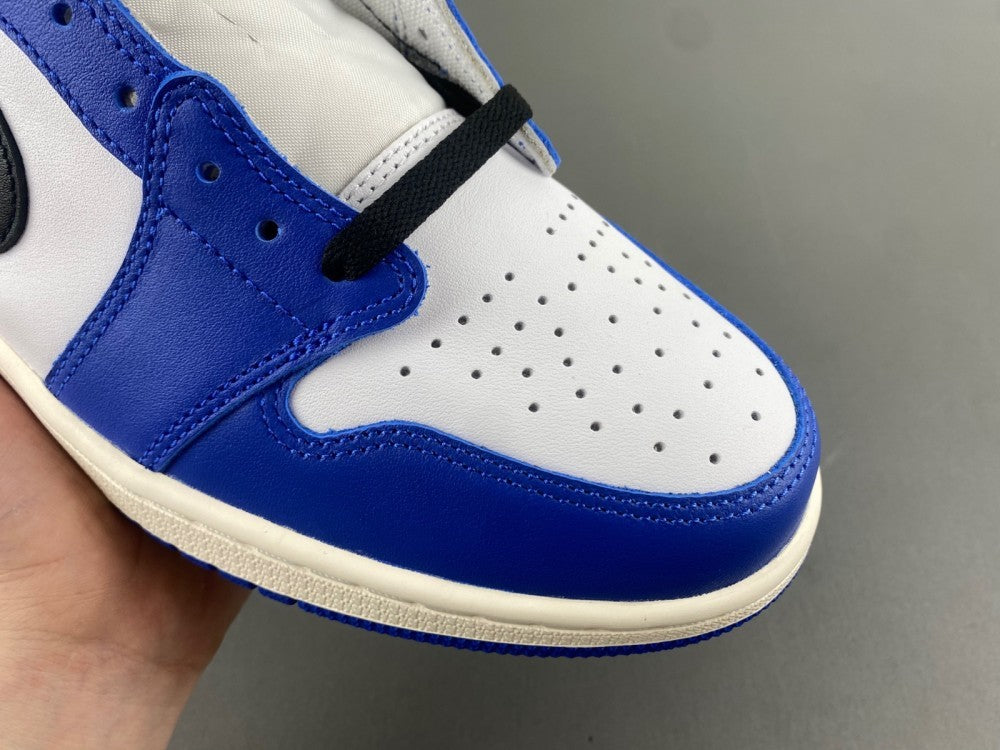 Low Top Sneakers, Blue White Colorway, Christmas Design, Lace Up Design, Casual Gift for Sneaker Fans