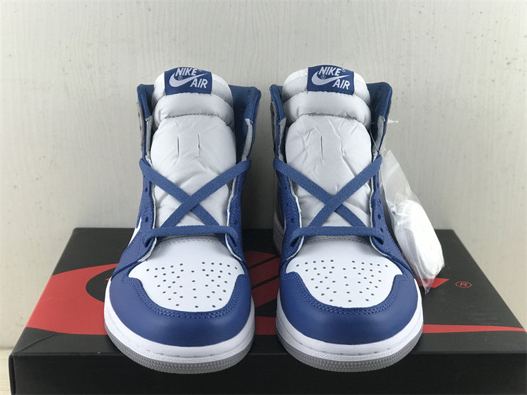High Top Sneakers, Blue Colorway, Lace Up Design, Casual Gift for Sneaker Fans