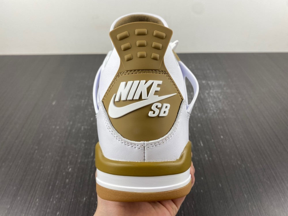 Sneakers, White Yellow Colorway, Leather Footwear, Lace Up Design, Casual Gift for Sneaker Fans
