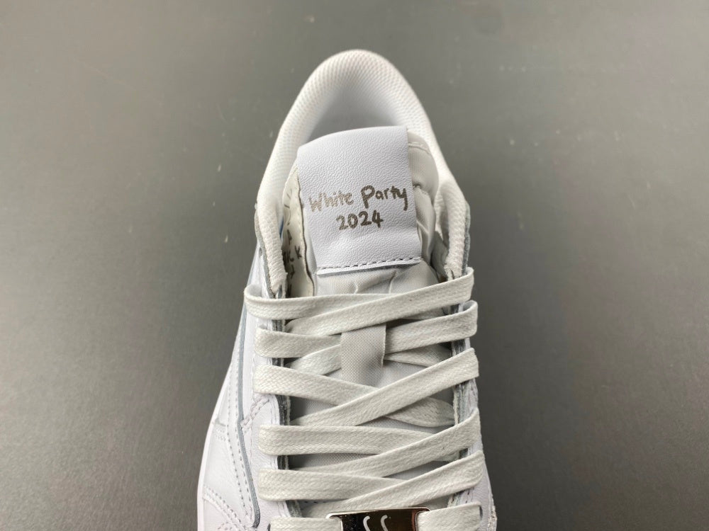 Low Top Sneakers, White Colorway, Reverse Hook Design, Lace Up Design, Casual Gift for Sneaker Fans