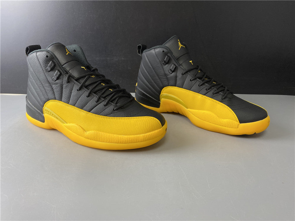 Sneakers, Black Yellow Gold Colorway, Lace Up Design, Casual Gift for Sneaker Fans
