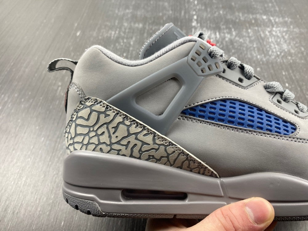 Low Top Sneakers, Blue Gray Colorway, Lace Up Design, Casual Gift for Sneaker Fans