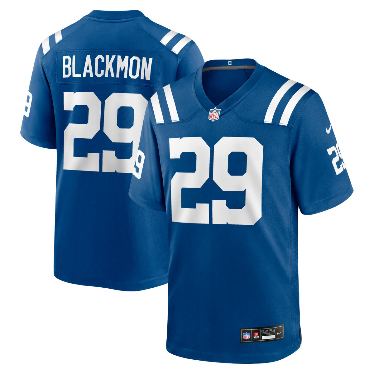 Indianapolis Colts Mekhi Blackmon Royal Team Game Jersey