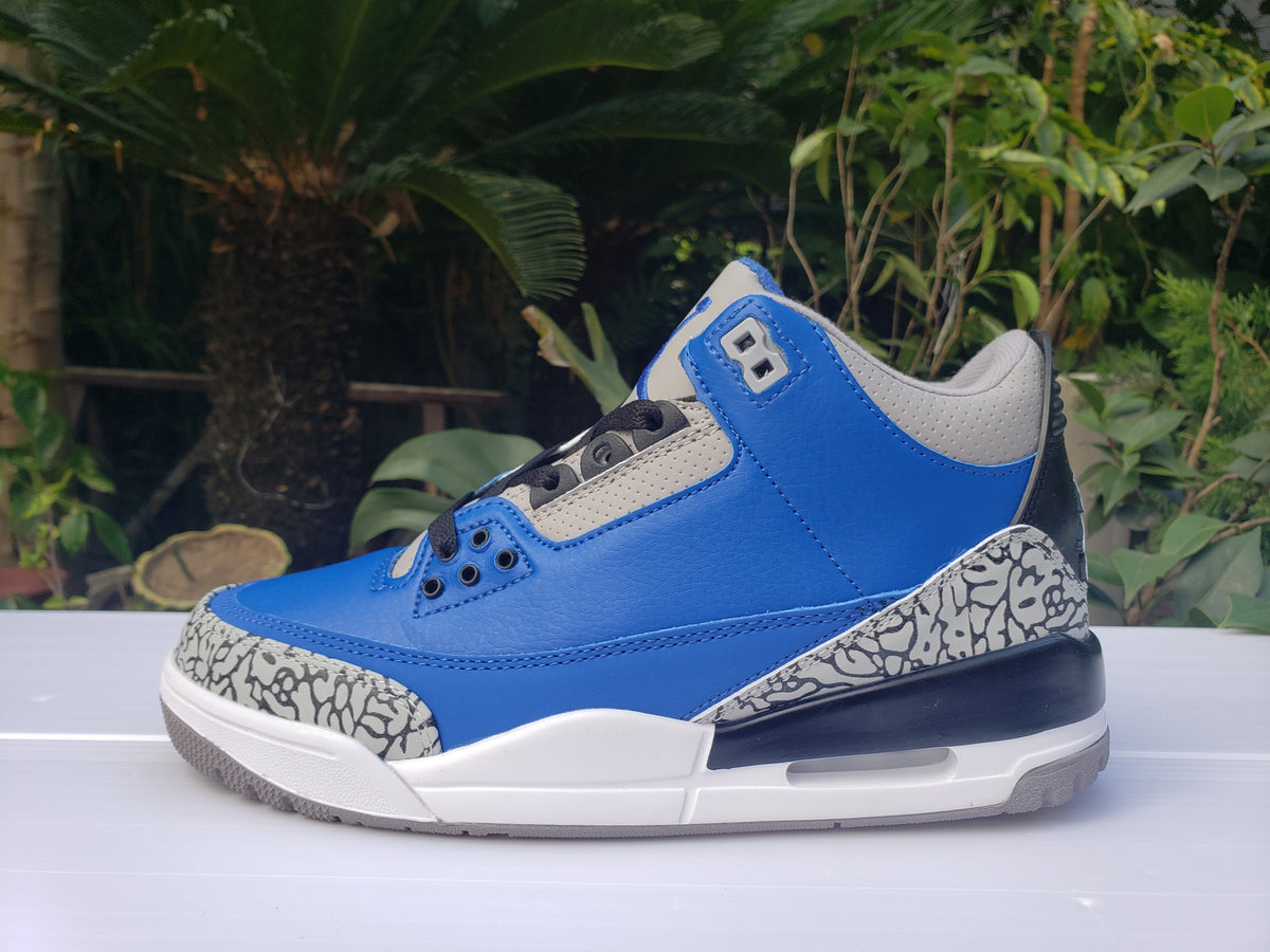 Low Top Sneakers, Blue Black Colorway, Lace Up Design, Casual Gift for Sneaker Fans
