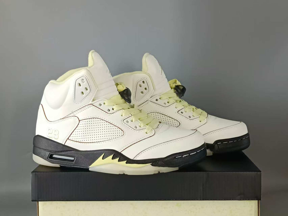 High Top Sneakers, Green Colorway, Glow in the Dark Detail, Lace Up Design, Casual Gift for Sneaker Fans