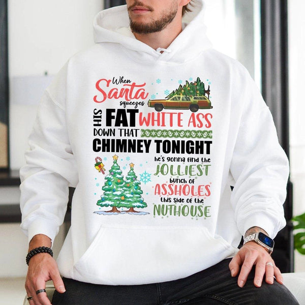 Retro Holiday Quote Sweatshirt, Humorous Christmas Movie Hoodie, Nostalgic Xmas Film Pullover Hoodie, Winter Movie Night Hood