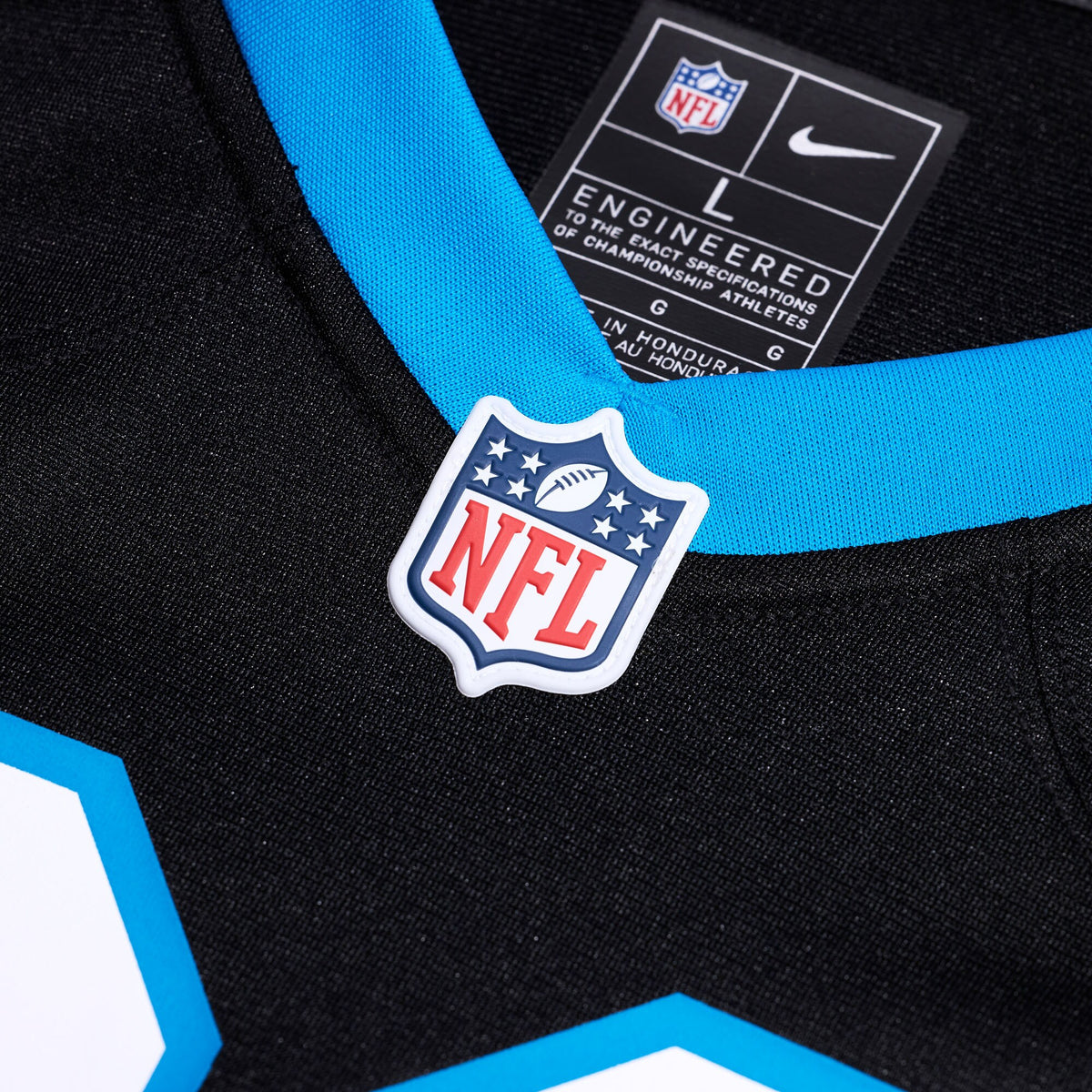 Carolina Panthers Ryan Fitzgerald Black Team Game Jersey