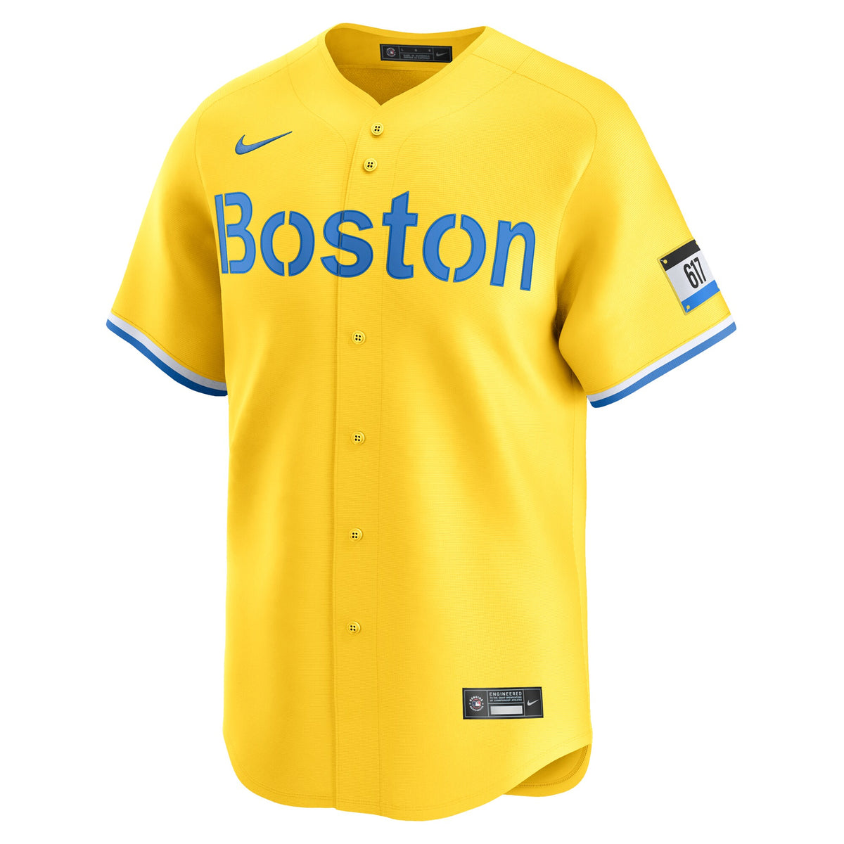 Boston Red Sox David Ortiz Gold City Connect Retired Player Jersey