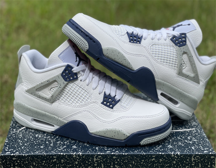 Sneakers, Navy Colorway, Lace Up Design, Casual Gift for Sneaker Fans