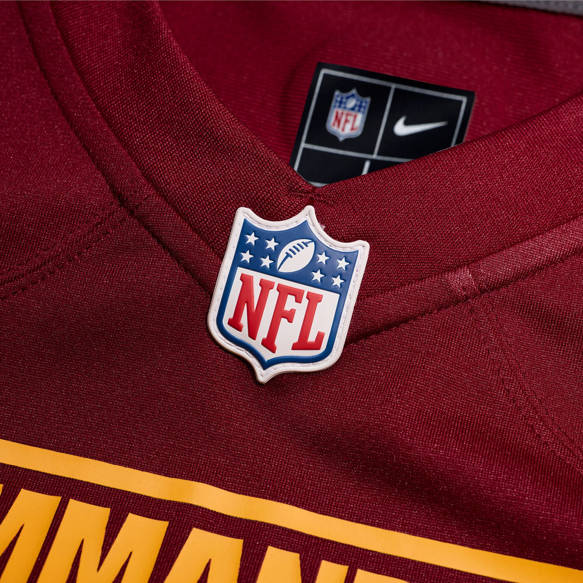 Washington Commanders Ale Kaho Burgundy Team Game Jersey