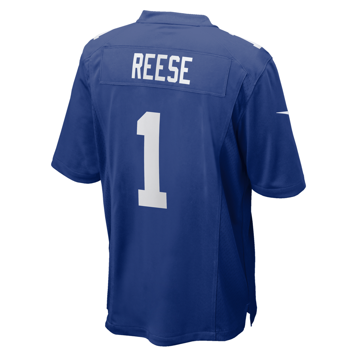 New York Giants Arvell Reese Royal 2026 NFL Draft First Round Pick No. 5 Team Game Jersey