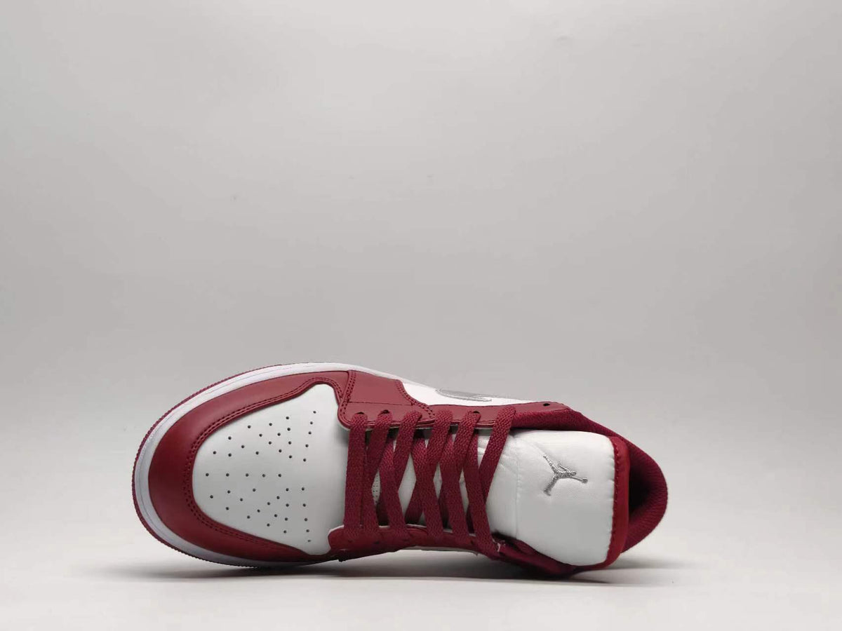 Low Top Sneakers, Burgundy Colorway, Lace Up Design, Casual Gift for Sneaker Fans