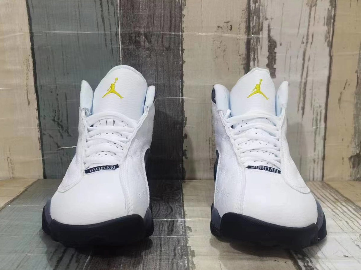 Sneakers, White Yellow Gray Colorway, Lace Up Design, Casual Gift for Sneaker Fans