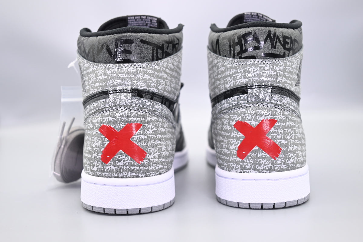 Sneakers, Black Gray Colorway, Lace Up Design, Casual Gift for Sneaker Fans
