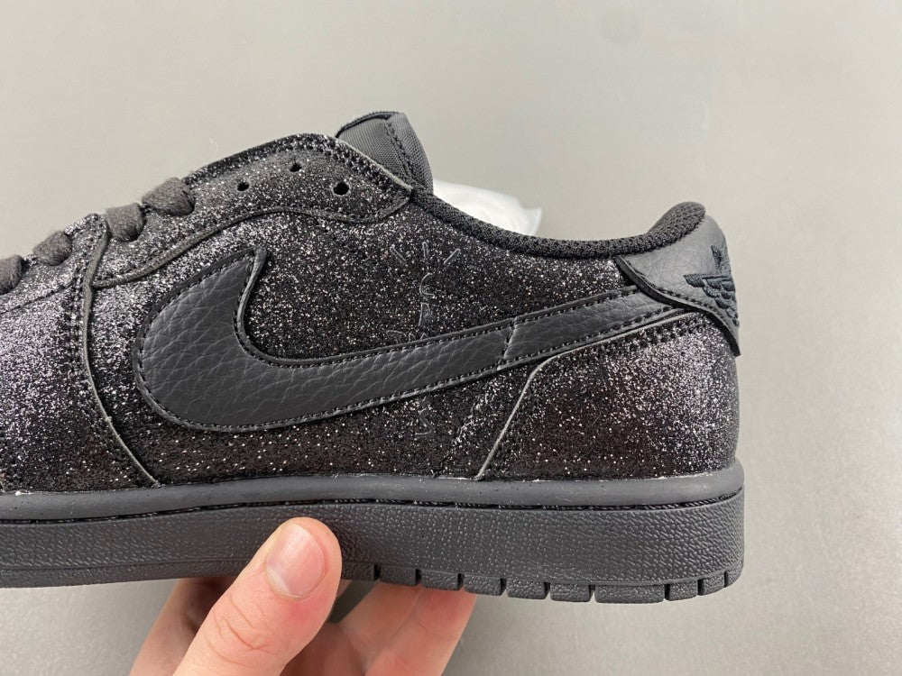 Low Top Sneakers, Black Colorway, Reverse Hook Design, Lace Up Design, Casual Gift for Sneaker Fans