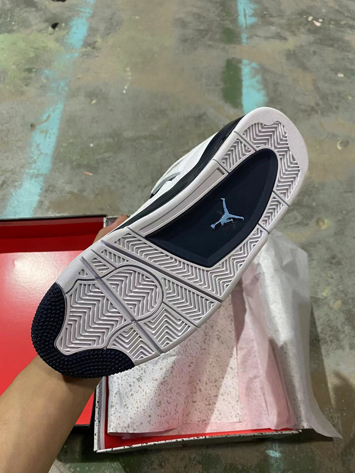Sneakers, Blue White Colorway, Lace Up Design, Casual Gift for Sneaker Fans