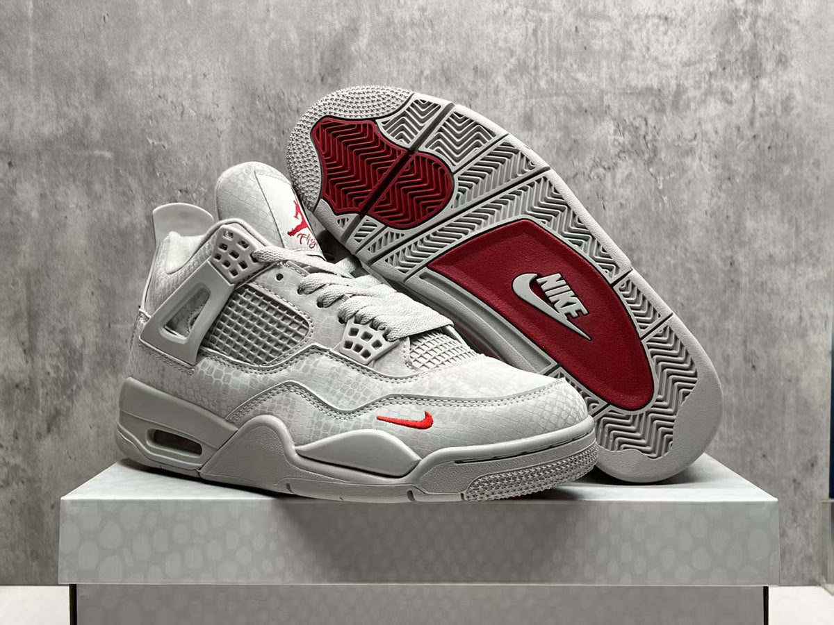 Mid Top Sneakers, Gray Colorway, Lace Up Design, Casual Gift for Sneaker Fans