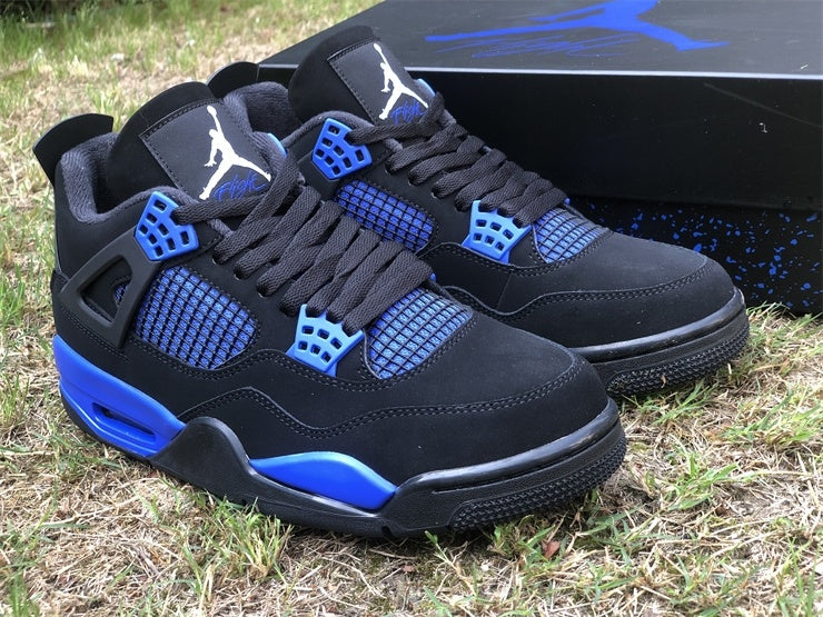 Sneakers, Blue Black Colorway, Lace Up Design, Casual Gift for Sneaker Fans