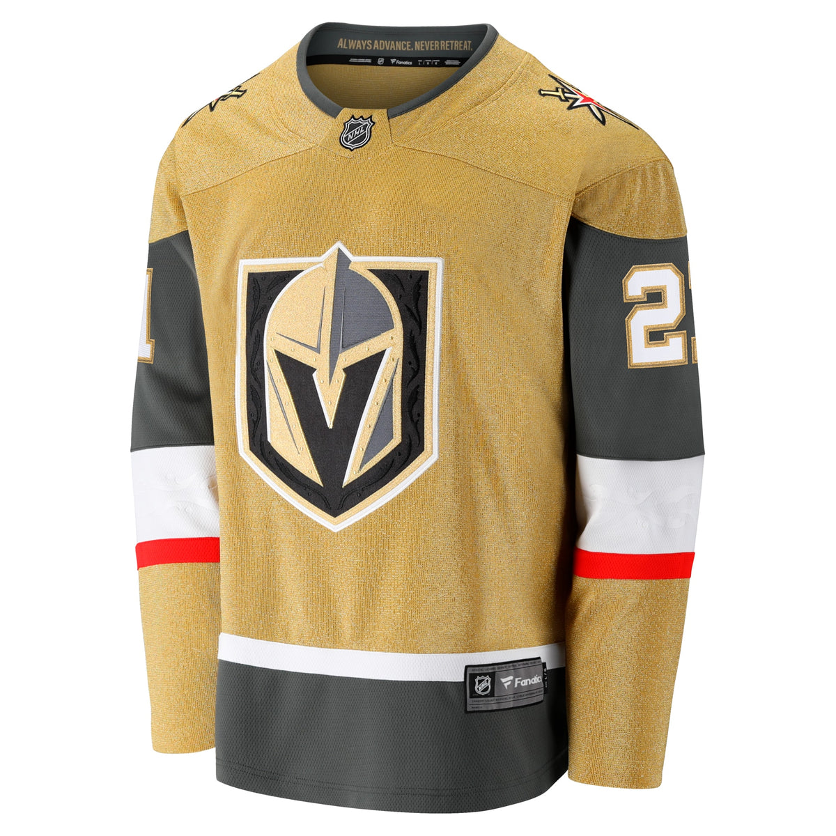 Vegas Golden Knights Brett Howden Fanatics Gold Home Premier Breakaway Player Jersey