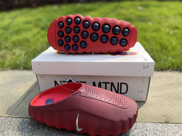 Slides, Burgundy Colorway, Slip On Design, Casual Gift for Shoe Lovers