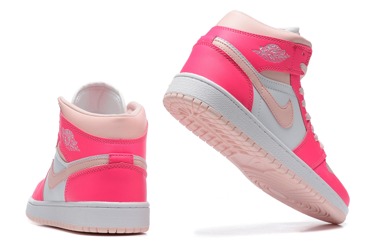 Sneakers, Pink Colorway, Lace Up Design, Casual Gift for Sneaker Fans