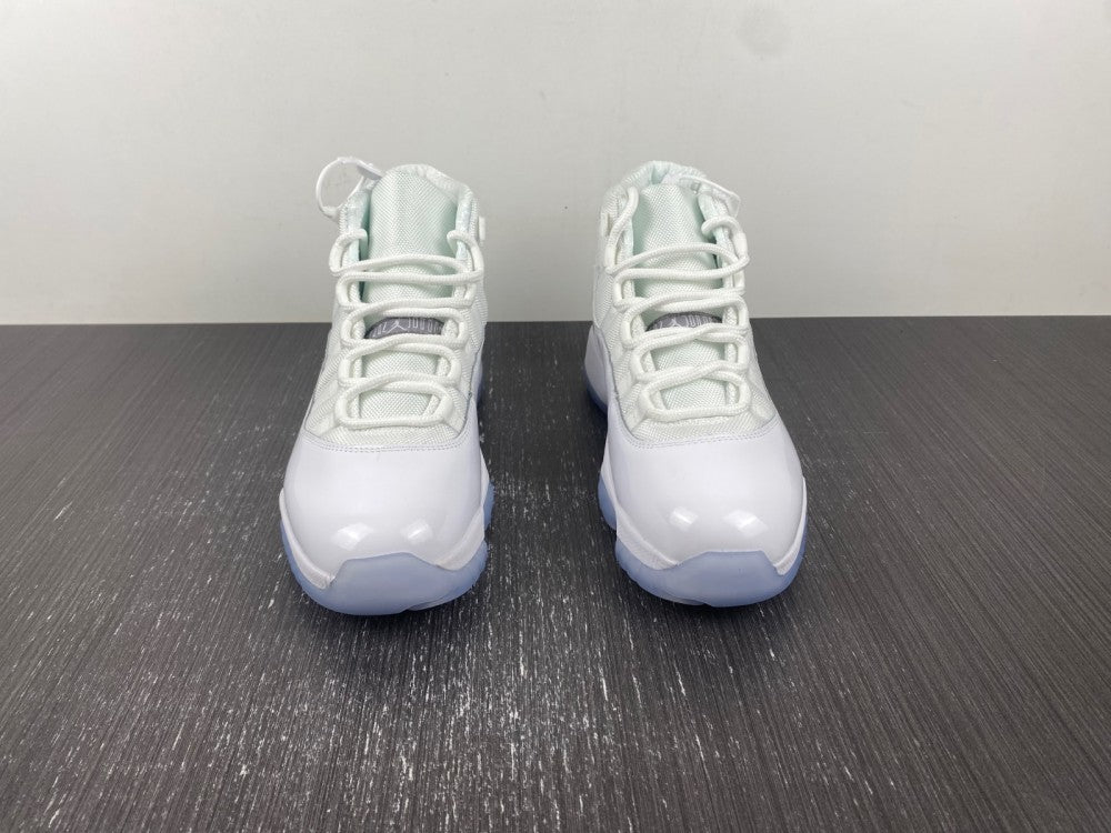 Retro Sneakers, White Silver Colorway, Leather Footwear, Lace Up Design, Casual Gift for Sneaker Fans
