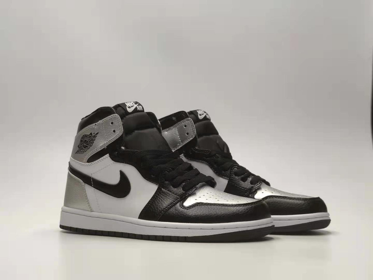 Sneakers, Black Silver Colorway, Lace Up Design, Casual Gift for Sneaker Fans