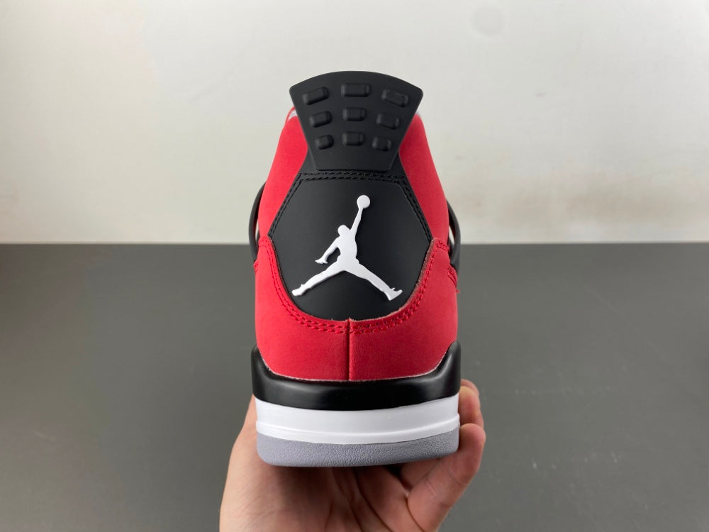 Mid Top Sneakers, Red Black Colorway, Lace Up Design, Casual Gift for Sneaker Fans