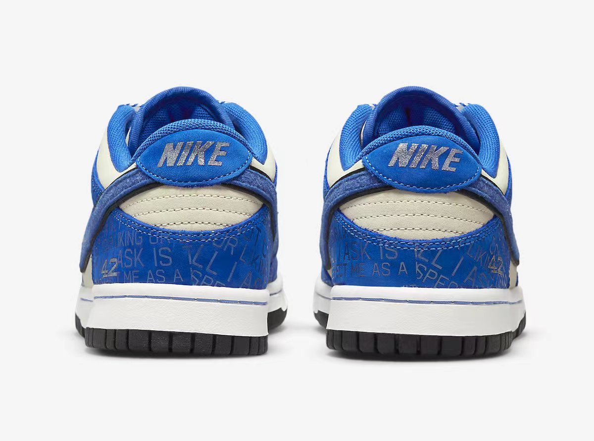 Low Top Sneakers, Blue White Colorway, Lace Up Design, Casual Gift for Sneaker Fans
