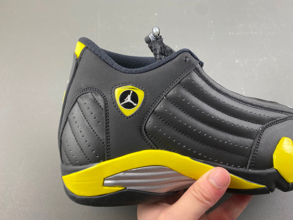 Retro Low Top Sneakers, Black Yellow Colorway, Lace Up Design, Casual Gift for Sneaker Fans