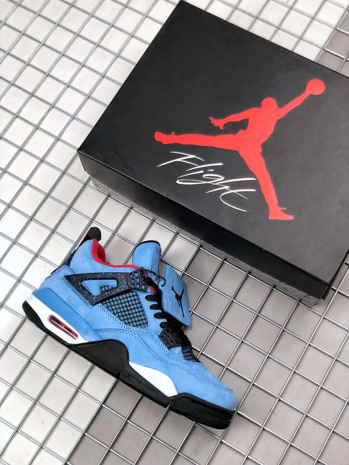 Sneakers, Blue Colorway, Suede Footwear, Lace Up Design, Casual Gift for Sneaker Fans