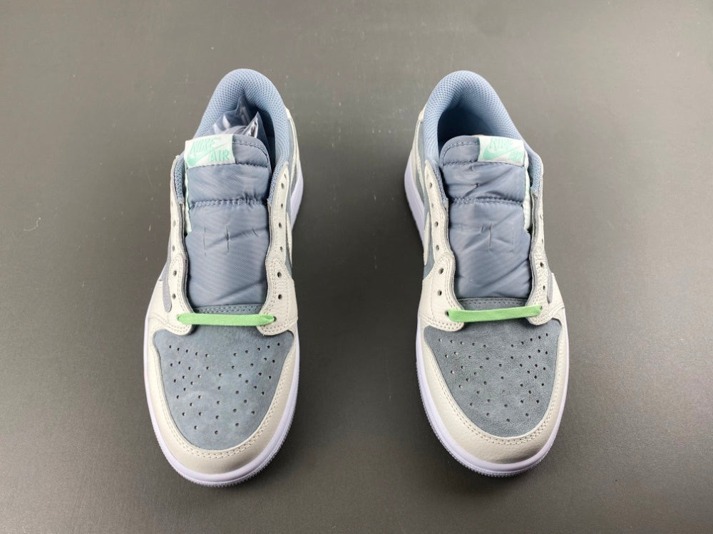 Low Top Sneakers, Gray White Colorway, Lace Up Design, Casual Gift for Sneaker Fans