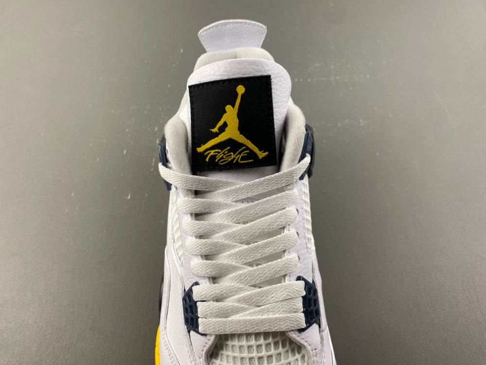 Low Top Sneakers, White Black Yellow Colorway, Lace Up Design, Casual Gift for Sneaker Fans