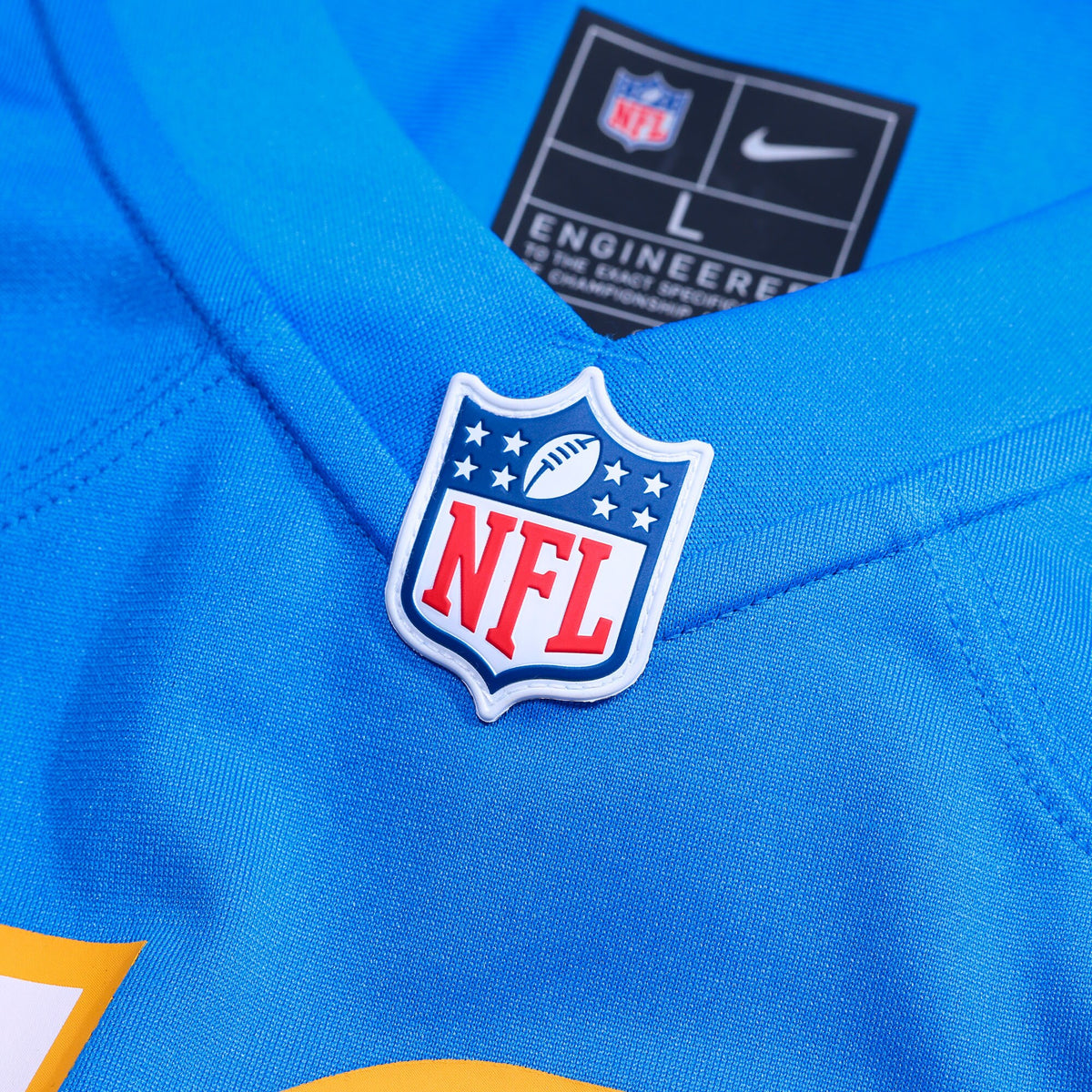 Los Angeles Chargers Andre James Powder Blue Team Game Jersey
