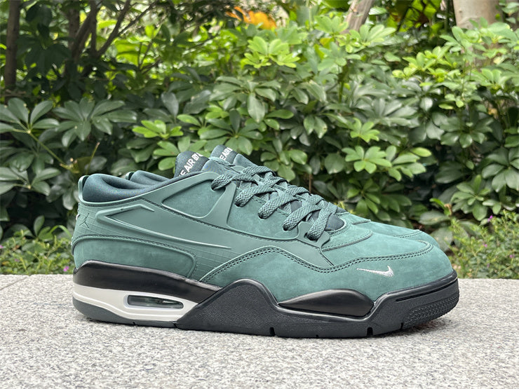 Low Top Sneakers, Army Green Colorway, Lace Up Design, Casual Gift for Sneaker Fans