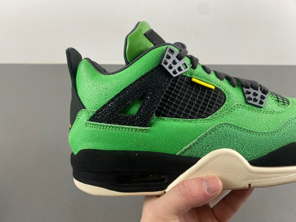 Mid Top Sneakers, Green Black Colorway, Lace Up Design, Casual Gift for Sneaker Fans