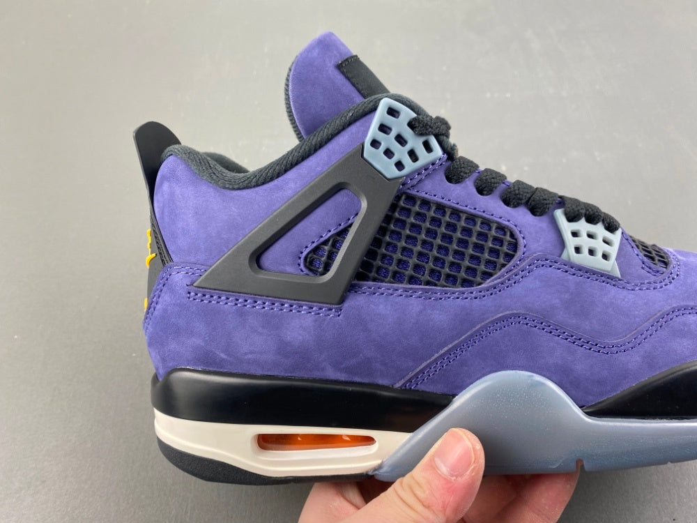 Retro Low Top Sneakers, Purple Colorway, Lace Up Design, Casual Gift for Sneaker Fans