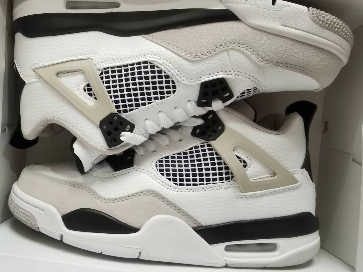 Sneakers, Light Gray White Colorway, Lace Up Design, Casual Gift for Sneaker Fans
