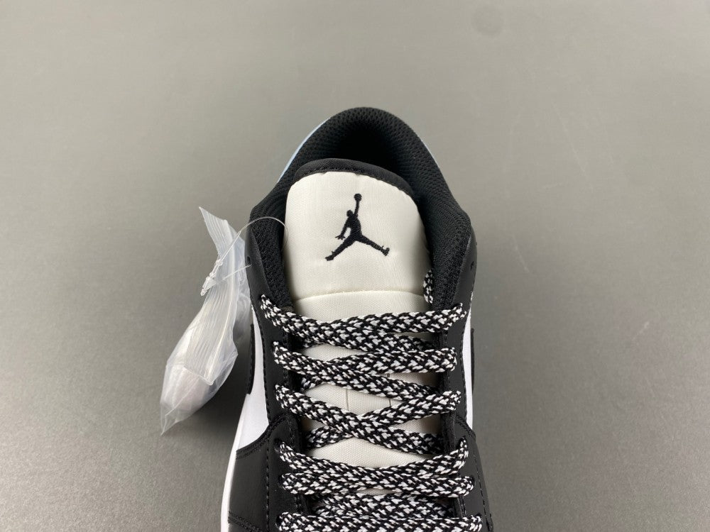 Low Top Sneakers, White Black Colorway, Lace Up Design, Casual Gift for Sneaker Fans