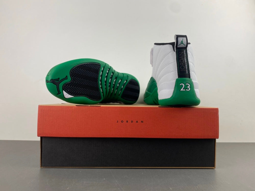 Low Top Sneakers, White Green Colorway, Lace Up Design, Casual Gift for Sneaker Fans