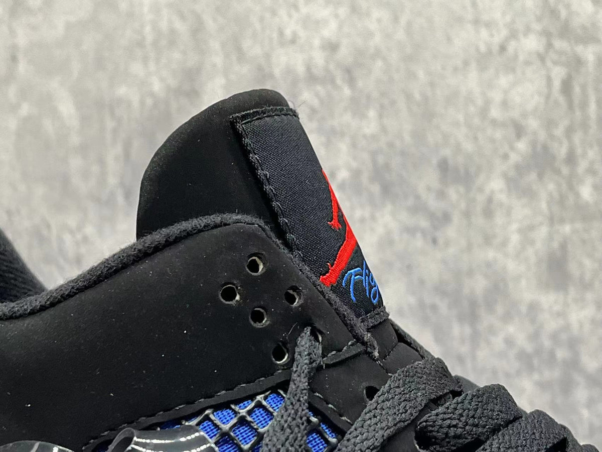 Mid Top Sneakers, Blue Black Colorway, Lace Up Design, Casual Gift for Sneaker Fans
